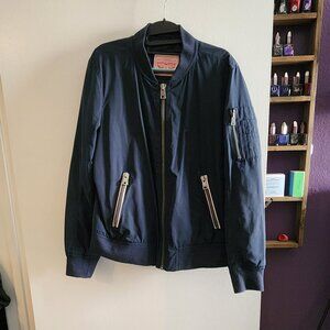 Levi's Lightweight Bomber Jacket - Navy - Size XL